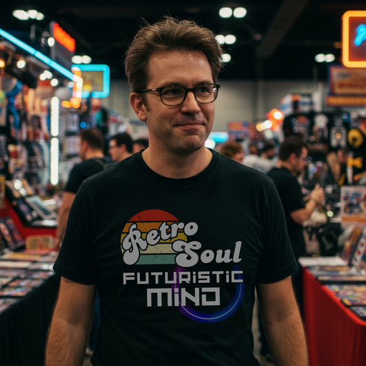 Retro Soul Futuristic Mind Unisex T-Shirt