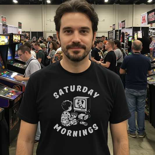 Retro Saturday Mornings Unisex Softstyle T-Shirt - Nostalgic