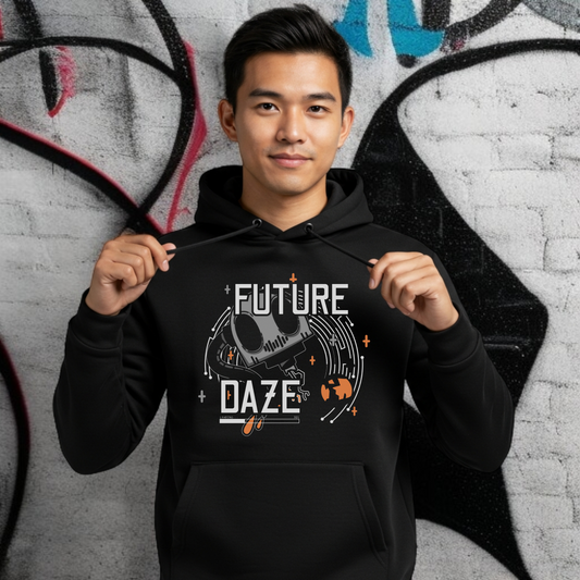 'Future Daze' Classic Unisex Pullover Hoodie