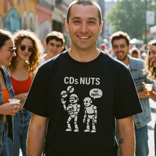 CDs NUTS Unisex Softstyle T-Shirt - Funny Graphic Tee
