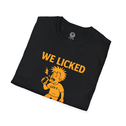 We Licked 9-Volt Batteries for Fun, Unisex Graphic Tee