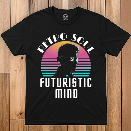 Retro Soul Futuristic Mind Unisex T-Shirt