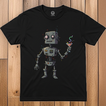 Drunk Robot Unisex Softstyle T-Shirt