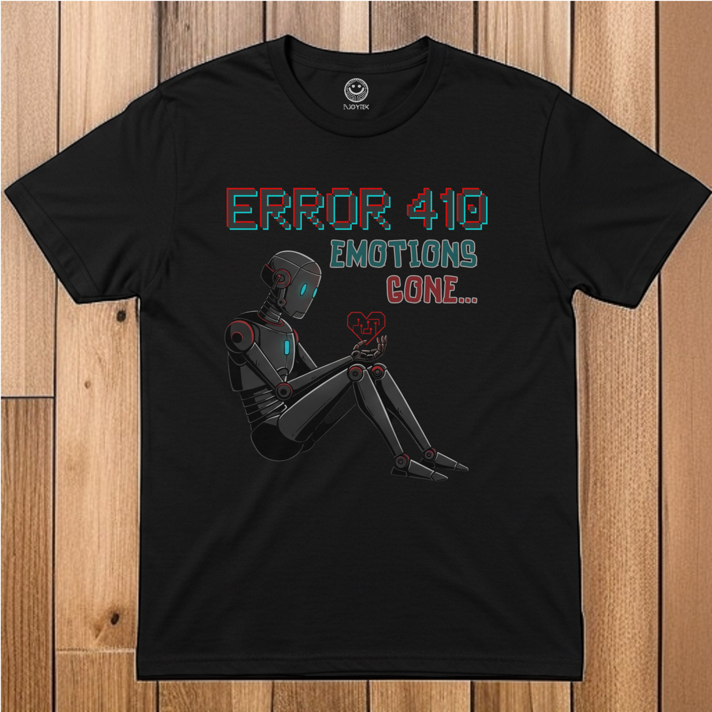 Error 410 Emotions Gone Unisex Softstyle T-Shirt - Tech Inspired Graphic Tee