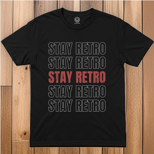 Stay Retro Unisex Softstyle T-Shirt - Vintage Graphic Tee for Trendy Outfits