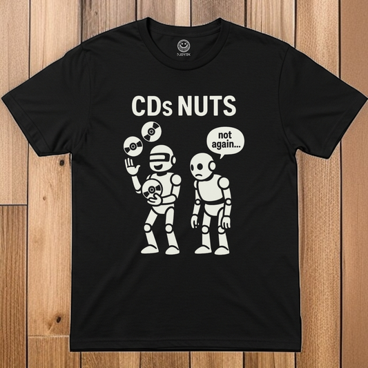 CDs NUTS Unisex Softstyle T-Shirt - Funny Graphic Tee